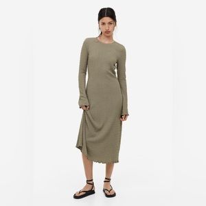 Textured Jersey Dress